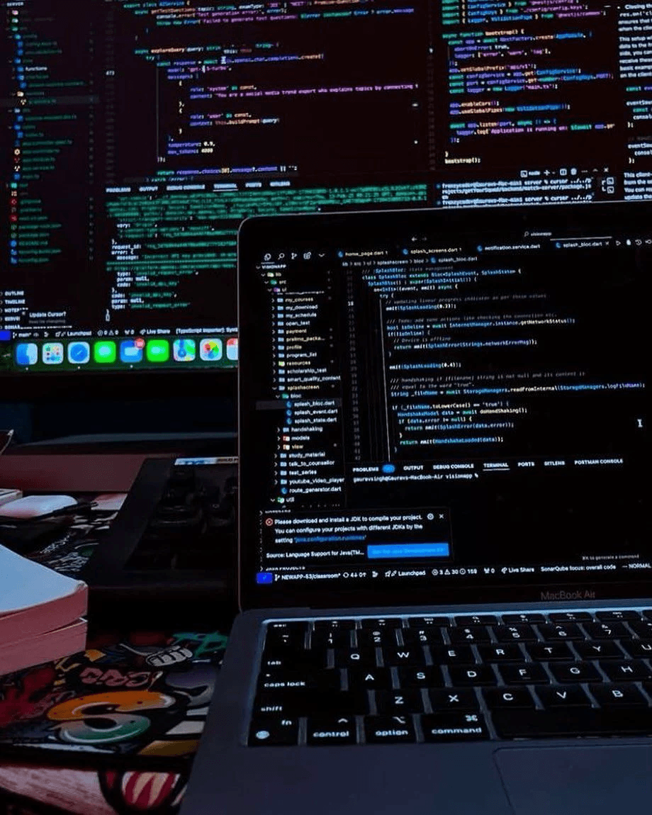 Developer workstation for De Verge Hub blog